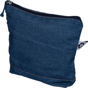 cosmetics bag made of recycled Denim Orin - cases & toiletry bags with Logo