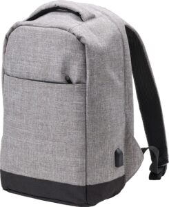 Diebstahlsicherer Rucksack aus Polyester Cruz - Rucksäcke mit Logo
