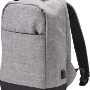Cruz anti-theft polyester backpack - Backpacks with logo