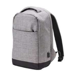 Cruz anti-theft polyester backpack - Backpacks with logo