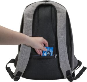 Diebstahlsicherer Rucksack aus Polyester Cruz - Ansicht 6