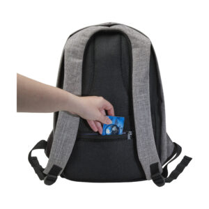 Cruz anti-theft polyester backpack – view 6