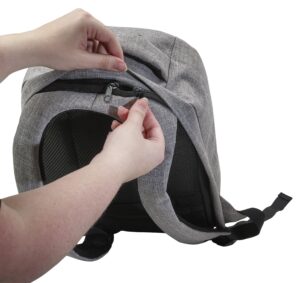 Diebstahlsicherer Rucksack aus Polyester Cruz - Ansicht 7