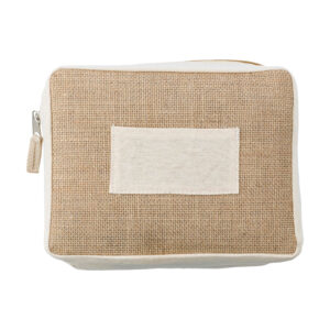 Julian jute cosmetic bag - view 4