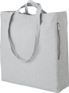Einkaufstasche aus recycelter Baumwolle Bennett - Shopper mit Logo