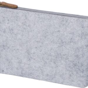 Lucy rPET felt make-up bag – cases & toiletries bags with logo