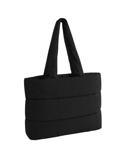 Quilted tote Bag - Shopper mit Logo