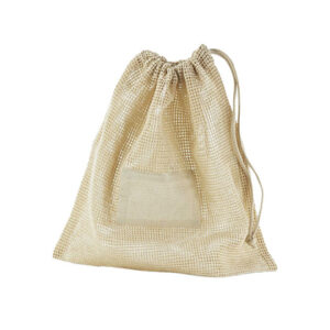 Organic Cotton Mesh Sacks - Accessoires with Logo
