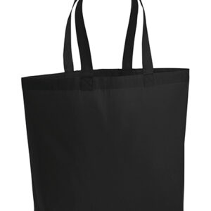 Premium Cotton Maxi Bag – Shopper with logo