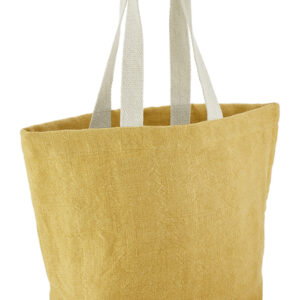 Soft-Washed Jute Beach Bag – Shopper with Logo