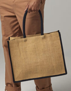 Naturalal Starched Jute Classic Shopper – view 7