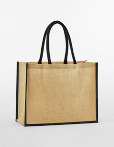 Naturalal Starched Jute Classic Shopper – view 3