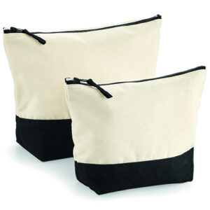 Dipped Base Canvas Accessory Bag – Cases & Toiletry Bags with Logo
