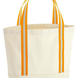 EarthAware® Organic Boat Bag – Shopper with logo