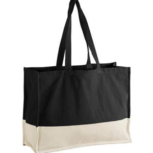 EarthAware® Organic Contrast Shopper – Shopper with logo