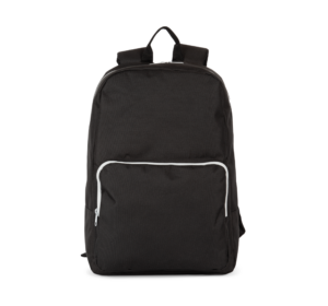 Rucksack mit kontrastfarbenem Reißverschluss - Rucksäcke mit Logo