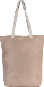 Shoppingtasche aus Jute-Baumwollmischgewebe - Ansicht 8