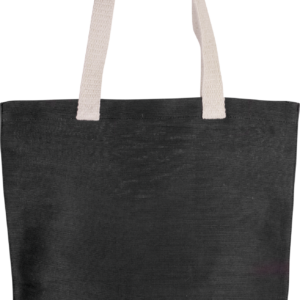 Shopping bag made from a jute-cotton blend – shopper bag with logo
