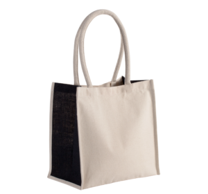 Baumwoll-/Jute-Shoppingtasche - Shopper mit Logo