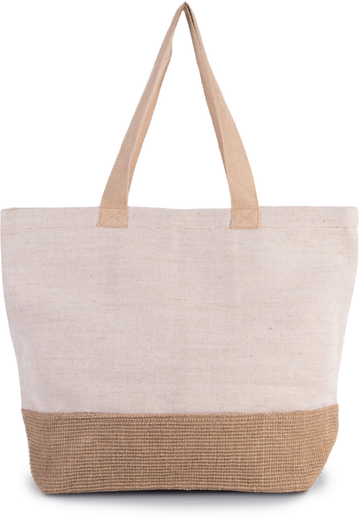 Tote bag with a rustic look