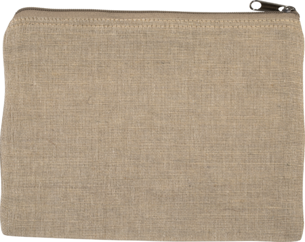 Small bag made from a jute-cotton blend – view 5