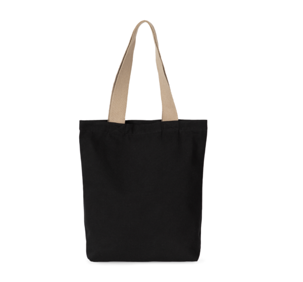 Recycelte Shoppingtasche mit flachem Boden - Shopper mit Logo