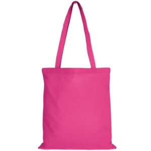 cotton:Tragetasche (lange Henkel), Farbe Pink