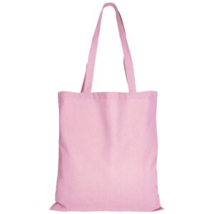 cotton:Tragetasche (lange Henkel), Farbe Rosa