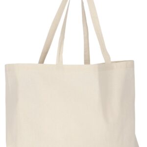 cotton: shopping bag, natural colour