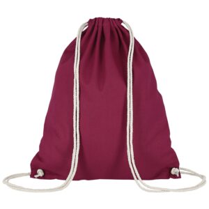cotton:Turnbeutel, Farbe Bordeaux