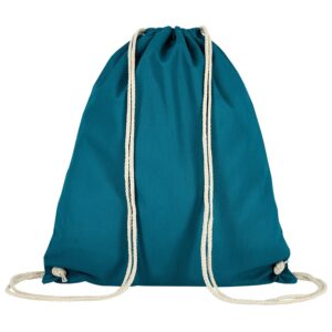 cotton:Turnbeutel, Farbe Petrol