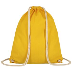 cotton:Turnbeutel, Farbe Sonnenblumengelb