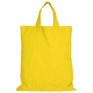 cotton:chemist bag, colour yellow