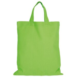 cotton:chemist bag, colour light green