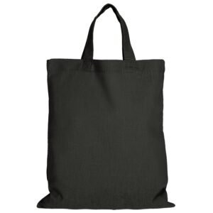 cotton:chemist bag, colour black
