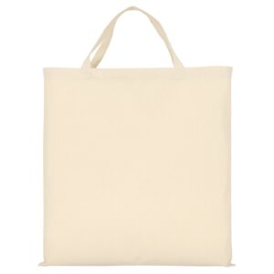 QUADRATISCH, PRAKTISCH, GUT - Baumwolltasche, Farbe Natur