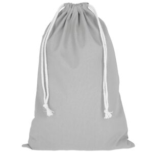cotton:drawstring bag, colour light grey
