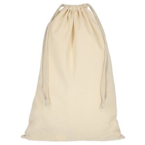 cotton:drawstring bag, colour natural