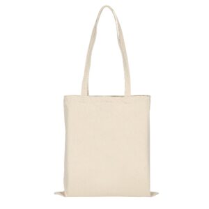 Baumwolltasche CLASSIC mit zwei langen Henkeln, ca. 200 g/m², Farbe Natur