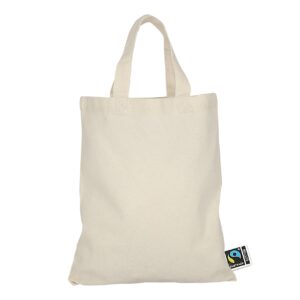 Apothekertasche aus Fairtrade-zertifizierter Baumwolle, Farbe Natur