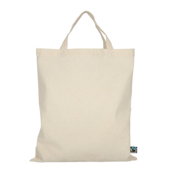 Midi - Tasche aus Fairtrade-zertifizierter Baumwolle, Farbe Natur