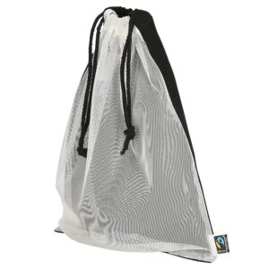 organic:fairtrade Netzbeutel, Farbe Schwarz