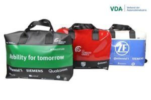 Referenz: individuell produzierte Tasche