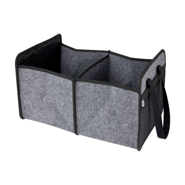 Felta foldable car organiser made of GRS recycled felt