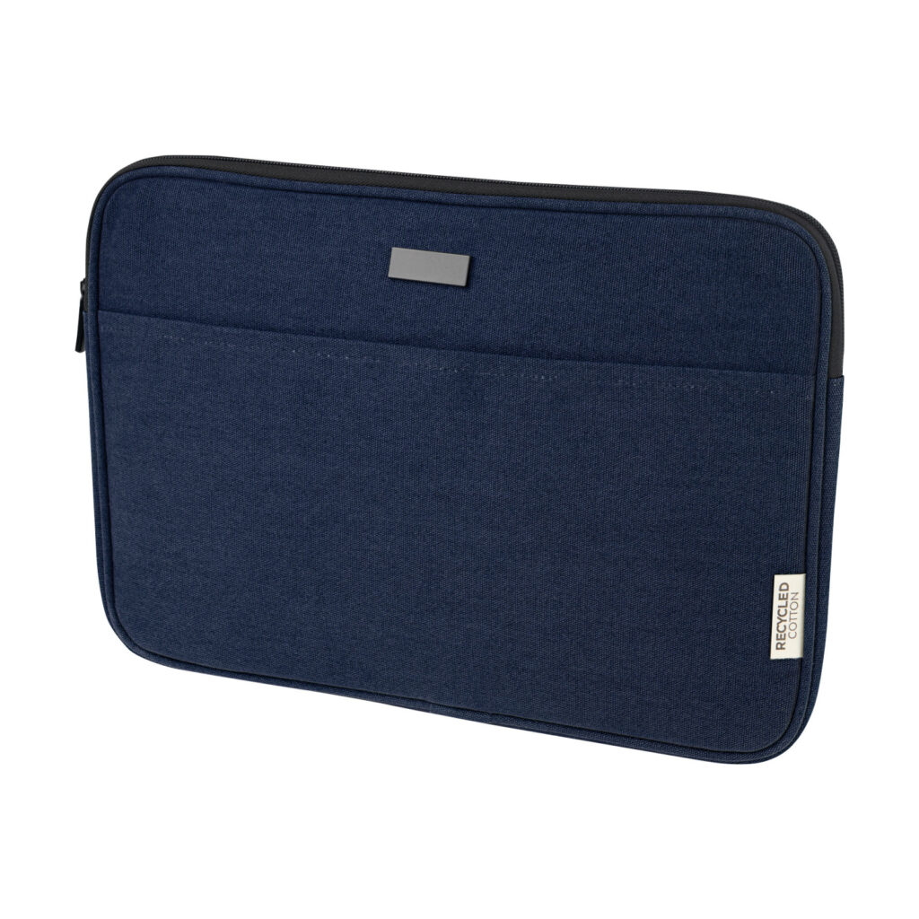 Joey 14" laptop sleeve made of GRS recycled canvas 2 L